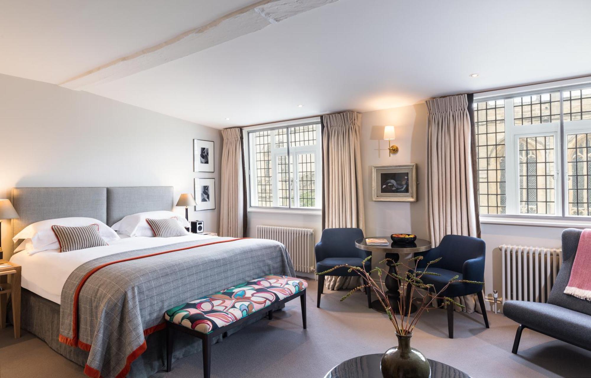 فندق ذا أولد بانك أكسفورد المظهر الخارجي الصورة A bedroom at the hotel