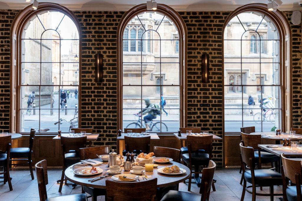 فندق ذا أولد بانك أكسفورد المظهر الخارجي الصورة Interior of the restaurant
