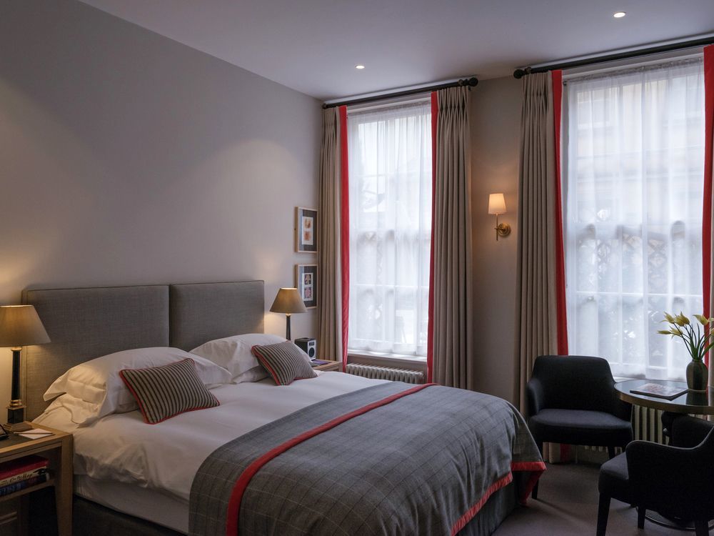 فندق ذا أولد بانك أكسفورد المظهر الخارجي الصورة A bedroom at the hotel